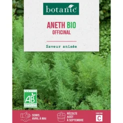 Graines d'aneth officinal bio botanic® - graines à semer