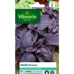 Graines de basilic pourpre Vilmorin - graines à semer