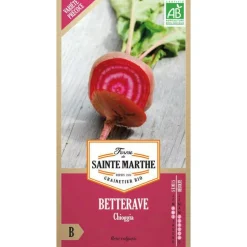 Graines de betterave potagère chioggia bio Ferme de Sainte Marthe - graines à semer