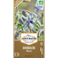 Graines de bourrache officinale bio Ferme de Sainte Marthe - graines à semer