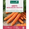 Graines de carotte nantaise améliorée 3 race tip top botanic® - graines à semer