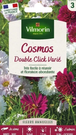 Graines de Cosmos double click varié Vilmorin - graines à semer