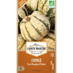 Graines de courge sweet dumpling patidou Ferme de Sainte Marthe - graines à semer