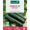 Graines de courgette black beauty bio botanic® - graines à semer