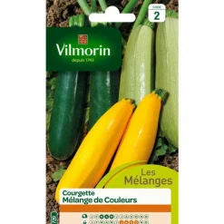 Graines de courgette mélange de couleurs Vilmorin - graines à semer