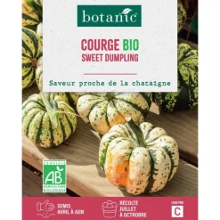 Graines de courgette sweet dumpling bio botanic® - graines à semer