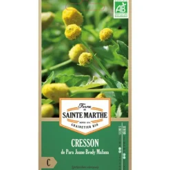 Graines de Cresson de Para jaune Bredy Mafana bio Ferme de Sainte Marthe - graines à semer
