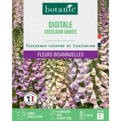 Graines de fleurs de Digitale excelsior variée botanic®