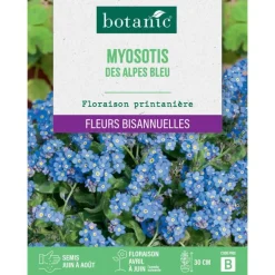 Graines de fleurs de Myosotis des Alpes bleu botanic®