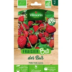 Graines de fraisier des bois bio Vilmorin - graines à semer