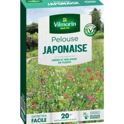Graines de gazon à semer pelouse japonaise Vilmorin - 500 g