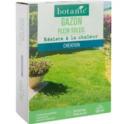 Graines de gazon à semer plein soleil pour création botanic® - 3 kg