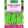 Graines de haricot à rames blanc de Juillet mangetout botanic® - graines à semer 200 g