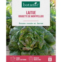 Graines de laitue rougette de Montpellier botanic® - graines à semer