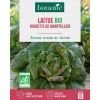 Graines de laitue rougette de Montpellier bio botanic® - graines à semer