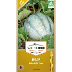 Graines de melon ancien vieille France bio Ferme de Sainte Marthe - graines à semer