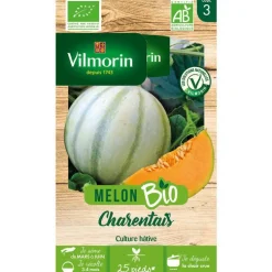 Graines de melon charentais bio Vilmorin - graines à semer