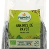 Graines de pavot bio en sachet de 250 g
