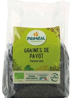 Graines de pavot bio en sachet de 250 g