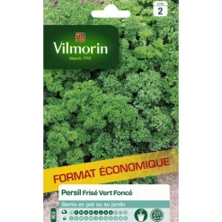 Graines de persil frisé vert foncé Vilmorin - graines à semer