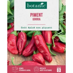 Graines de piment gorria botanic® - graines à semer