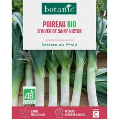 Graines de Poireau d’hiver de Saint Victor bio botanic® - graines à semer