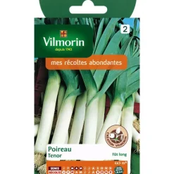 Graines de poireau Tenor Vilmorin - graines à semer