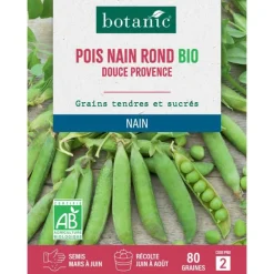 Graines de pois nain douce Provence bio botanic® - graines à semer