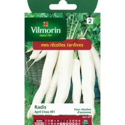 Graines de radis april cross Vilmorin - graines à semer