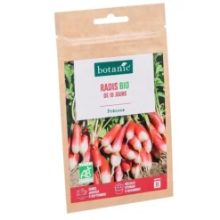 Graines de radis de 18 jours bio botanic® - graines à semer
