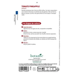 Graines de Tomate bio Ananas botanic® - graines à semer