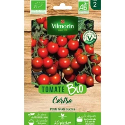 Graines de tomate cerise bio Vilmorin - graines à semer
