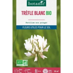 Graines de Trèfle blanc bio botanic® - graines à semer (30 m²)