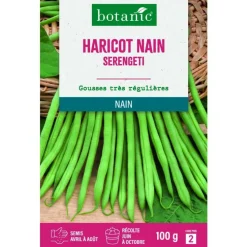 Graines d'haricot nain serengeti botanic® - graines nain semer