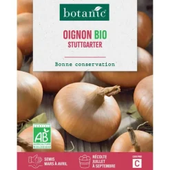 Graines d'oignon stuttgarter riesen bio botanic® - graines à semer