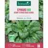 Graines d'épinard géant d'hiver race verdil bio botanic® - graines à semer