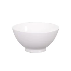 Grand bol Selena coloris blanc en porcelaine - Ø 18 cm
