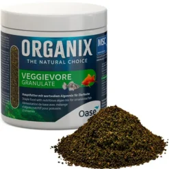 Granulé végétarien pour poissons, 100% naturel, OASE AQUARIUM Veggievore - 250ml