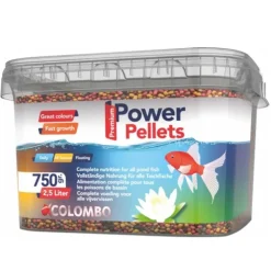 Granulés 3mm très énergétiques, COLOMBO BASSIN power pellets - 2,5L, 750g