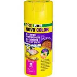 Granulés pour poissons d'aquarium couleurs vives JBL Pronovo Color Grano M Click - 250 ml