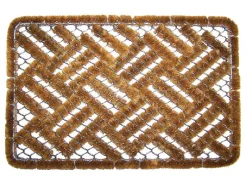 Grattoir extérieur en coco sur fil d’acier Sweetsol Teckland - 60 x 40 cm