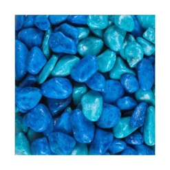 Gravier vernis bleu turquoise 2kg Girard