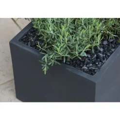 Graviers décoratifs de marbre noir ébène 7 à 15 mm en sac de 10 kg