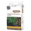 Graviers décoratifs de silice gris calibre 7 à 15 mm en sac de 10 kg