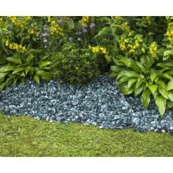 Graviers de marbre des Alpes vert calibre 15 à 25 mm en sac de 20 kg