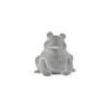 Grenouille en ciment gris Pot&Déco - 8 x 7 x 7 cm