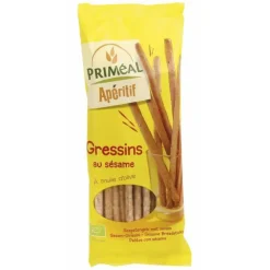 Gressins au sésame - 120 gr
