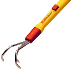 Griffe 3 dents à main coloris métal