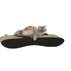 Griffoir pour chat coloris noir Wouapy Sofo - 64 x 13 x 25 cm