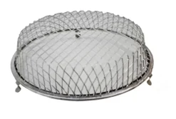 Grille de protection pour Black Clamp 14 coloris argent Reptile Planet - Ø 146 mm x H 25 mm